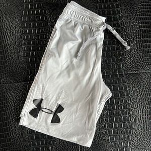 UA boys’ athletic shorts